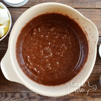 Chocolate Pear Cake recipe - step 5