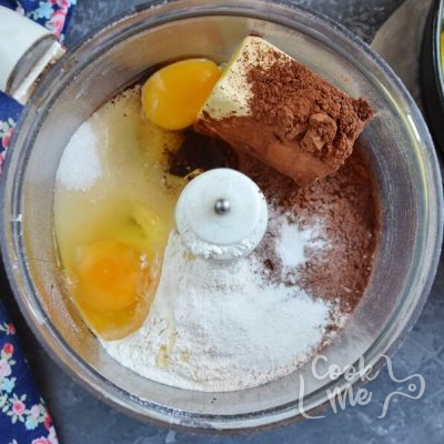 Chocolate Pear Pudding recipe - step 3