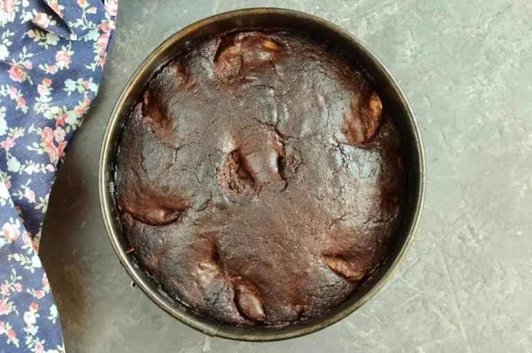 Step 5 - Chocolate Pear Pudding
