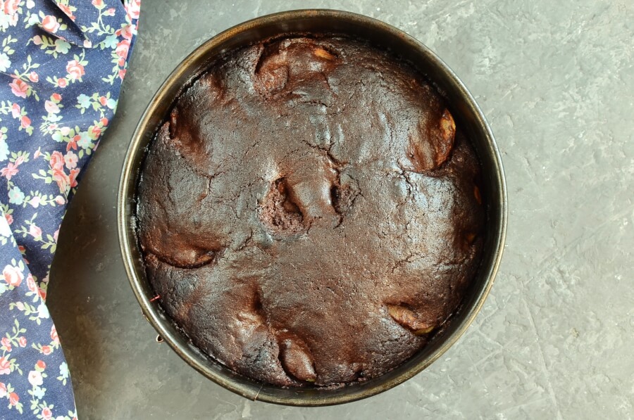 Chocolate Pear Pudding recipe - step 5