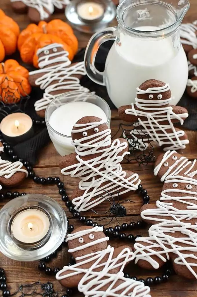 Chocolate Pumpkin Cut out Cookies