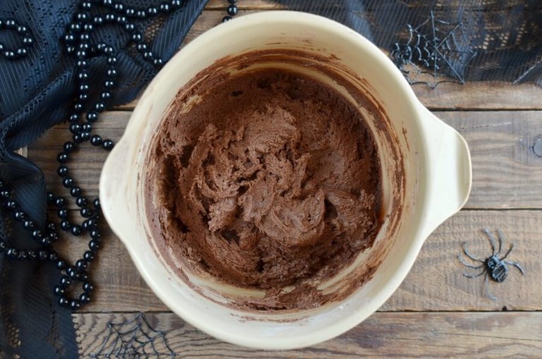 Step 4 - Chocolate Pumpkin Cut out Cookies