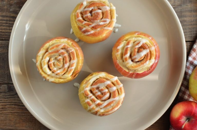 Step 10 - Cinnamon Roll Stuffed Baked Apples