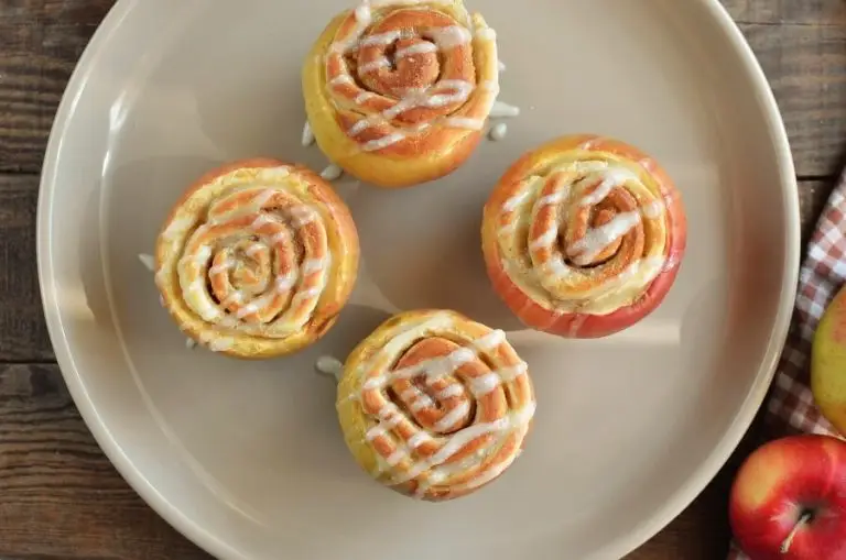 Step 10 - Cinnamon Roll Stuffed Baked Apples