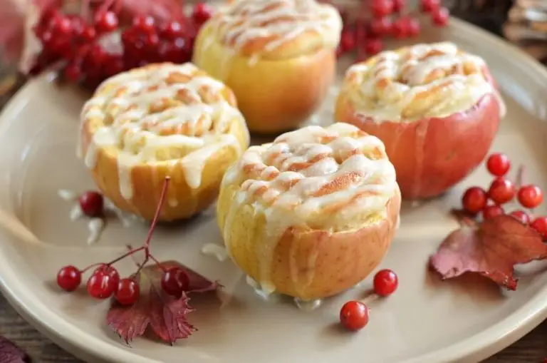 Step 11 - Cinnamon Roll Stuffed Baked Apples