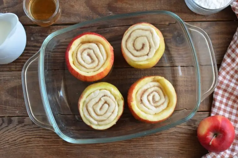 Step 7 - Cinnamon Roll Stuffed Baked Apples