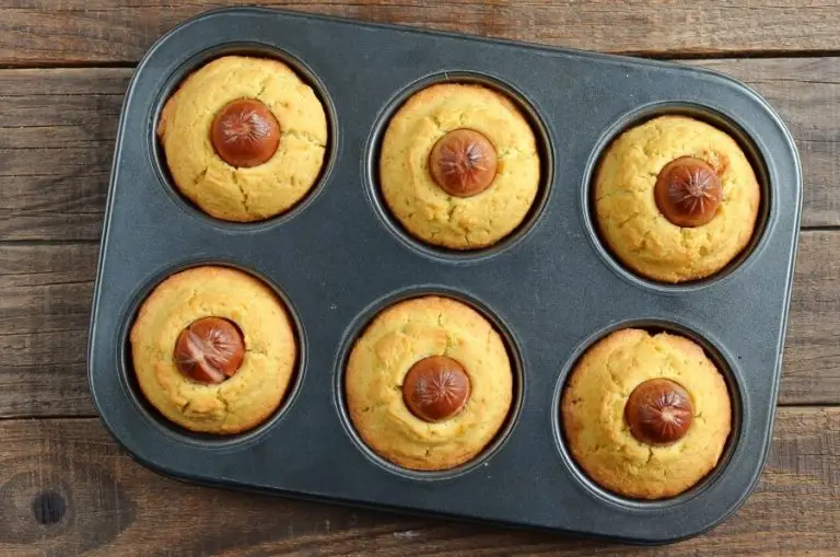 Step 6 - Corn Dog Mini Muffins