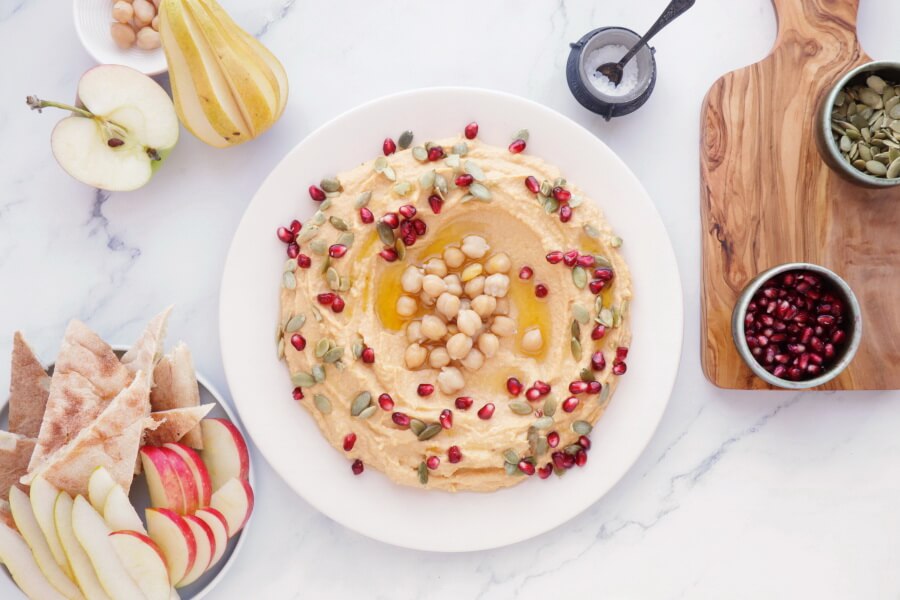 How to serve Vegan Creamy Pumpkin Hummus
