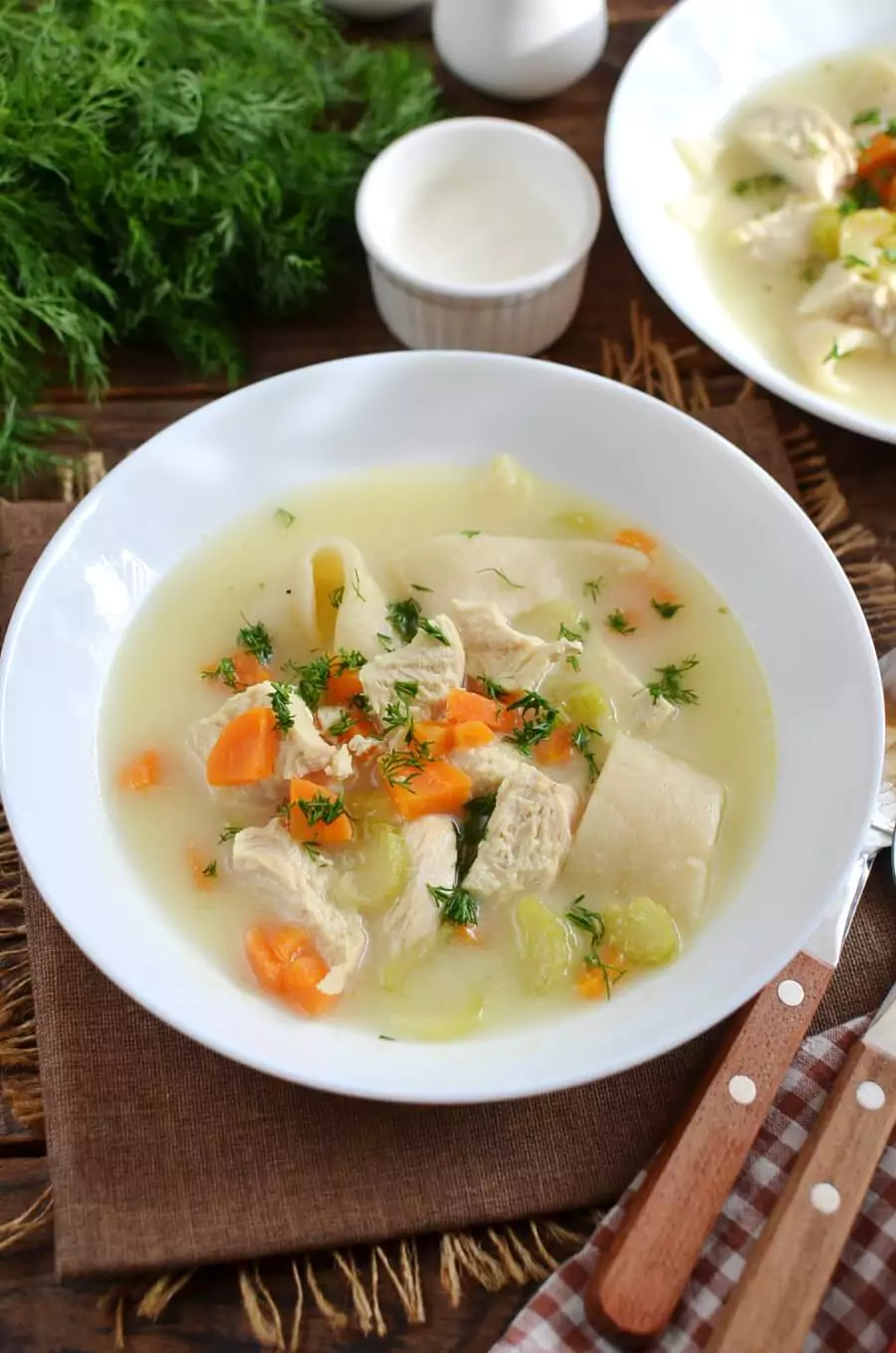 Easy Chicken and Dumplings