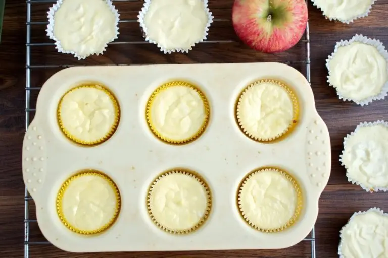 Step 5 - Easy Mini Caramel Apple Cheesecakes