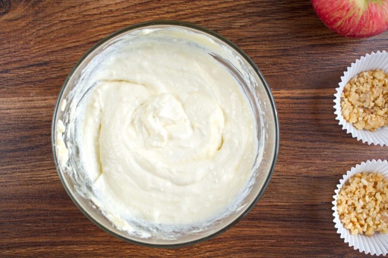 Step 4 - Easy Mini Caramel Apple Cheesecakes