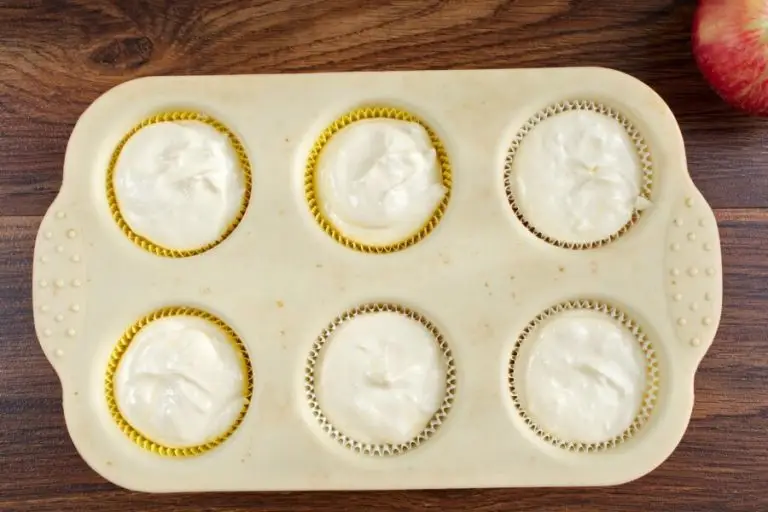 Step 4 - Easy Mini Caramel Apple Cheesecakes