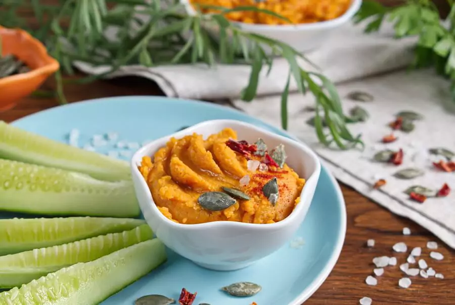 Easy Pumpkin Hummus