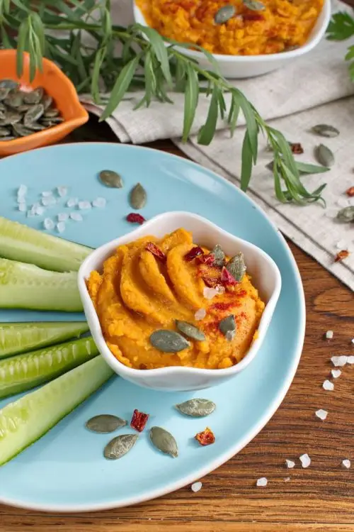 Easy Pumpkin Hummus