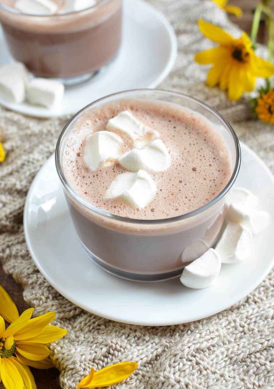 Fluffy Hot Chocolate Recipe - Cook.me Recipes 