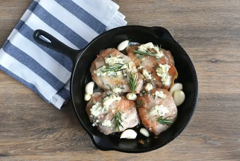 Step 5 - Garlic and Rosemary Pork Chops