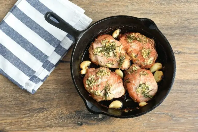 Step 6 - Garlic and Rosemary Pork Chops