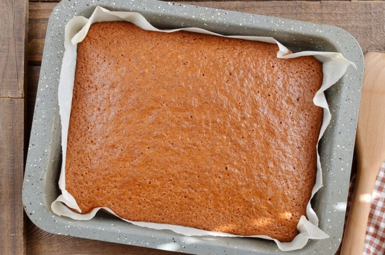 Step 6 - Ginger Sponge Cake