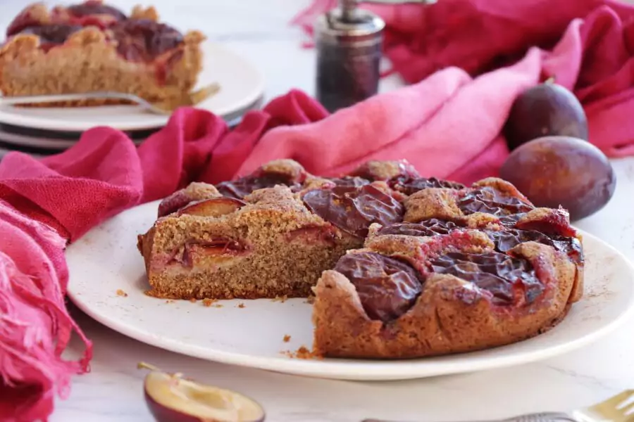 Gluten-Free Plum Cake