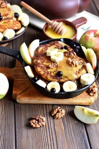 Healthy Pumpkin Pancakes