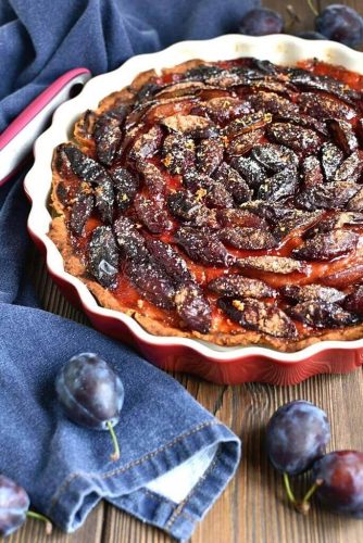 Italian Plum Tart
