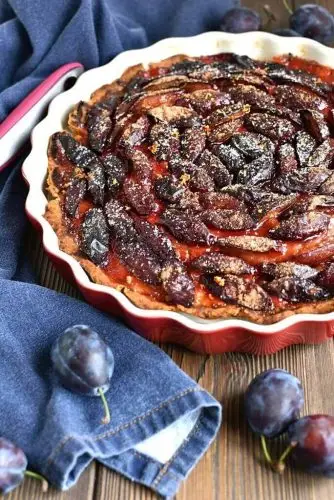 Italian Plum Tart