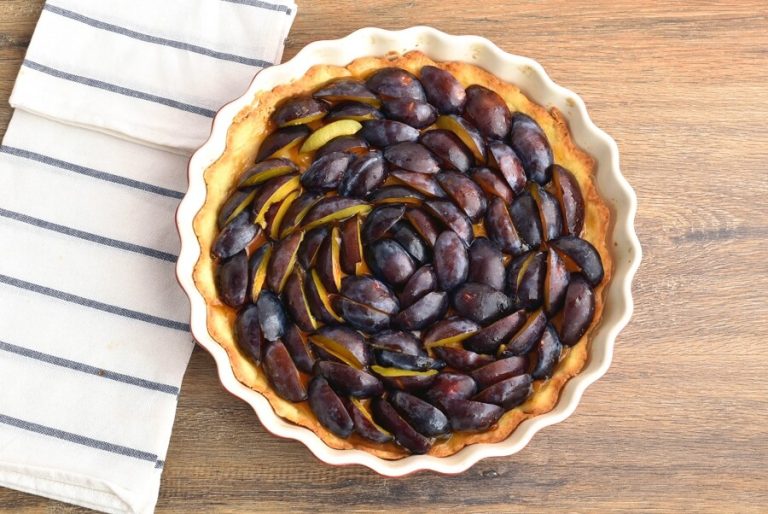 Step 7 - Italian Plum Tart