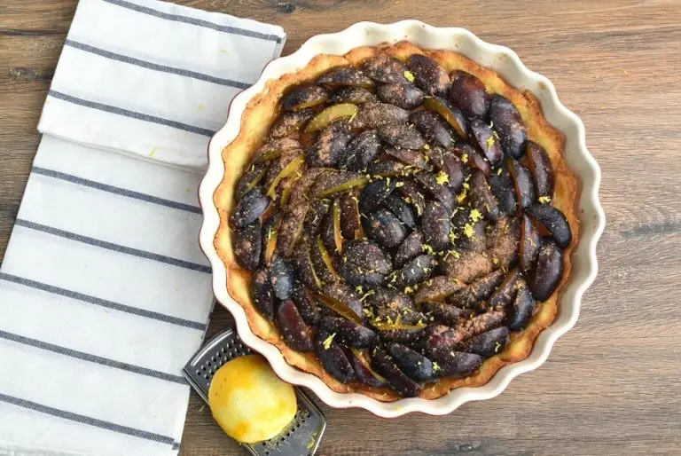 Step 8 - Italian Plum Tart