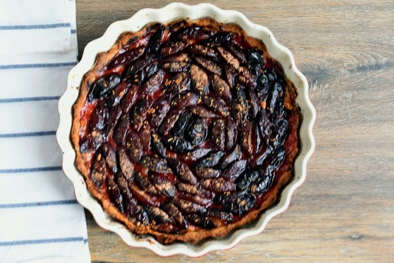Step 9 - Italian Plum Tart