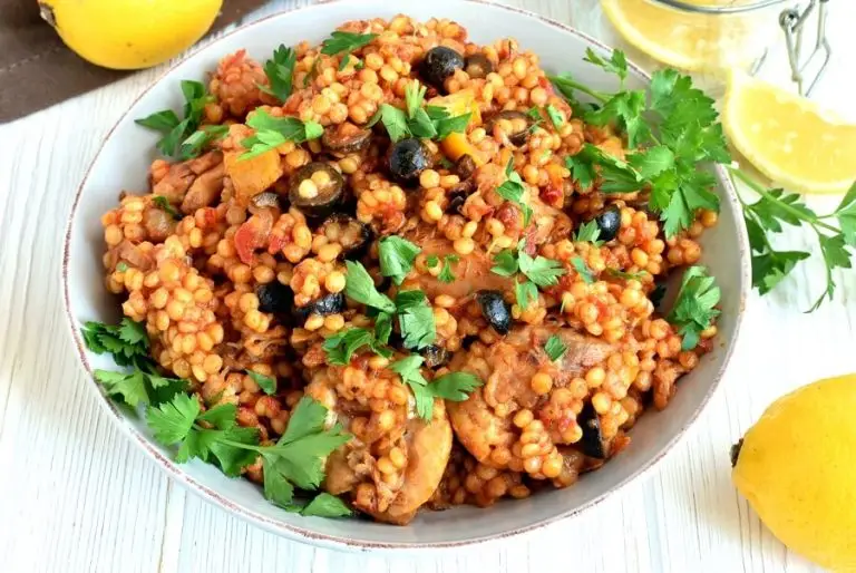 Step 6 - Lemony Chicken Stew with Giant Couscous