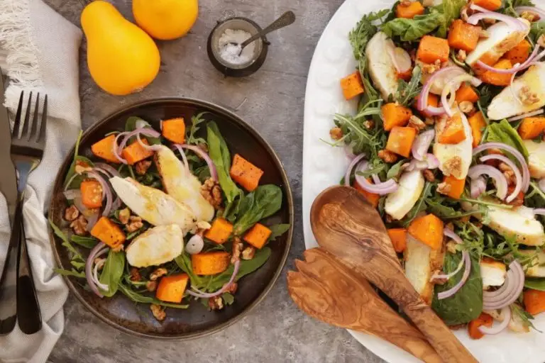 Step 8 - Maple-Roasted Pumpkin and Chicken Salad