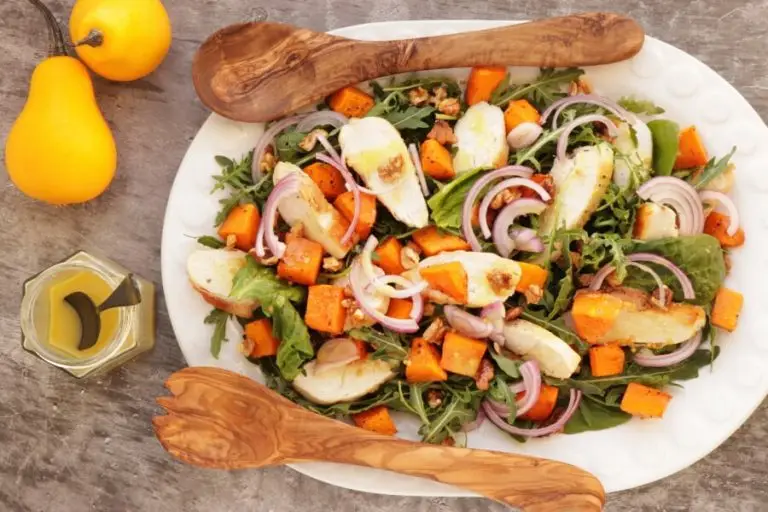Step 7 - Maple-Roasted Pumpkin and Chicken Salad