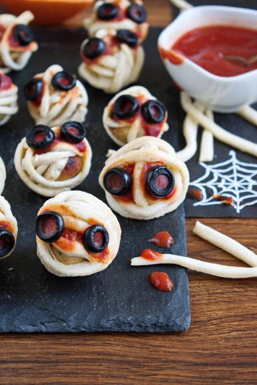 Meatball Mummies