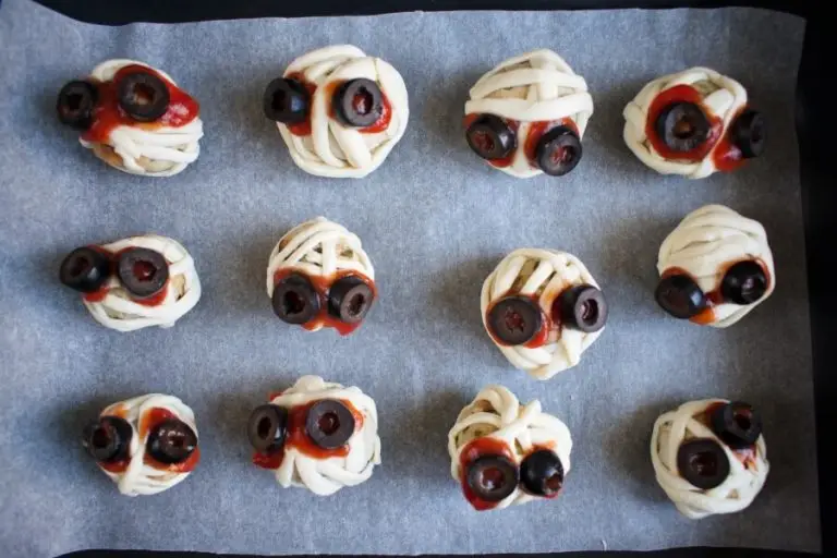 Step 6 - Meatball Mummies