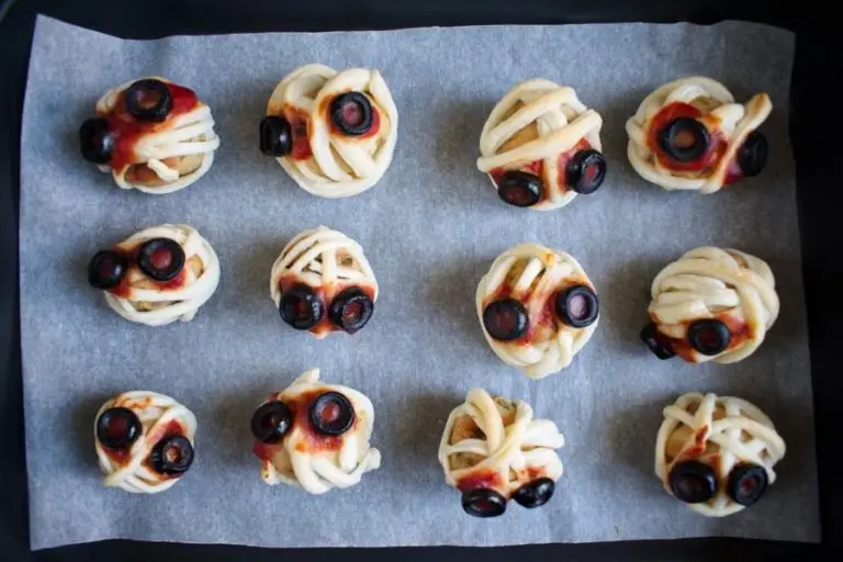Step 6 - Meatball Mummies