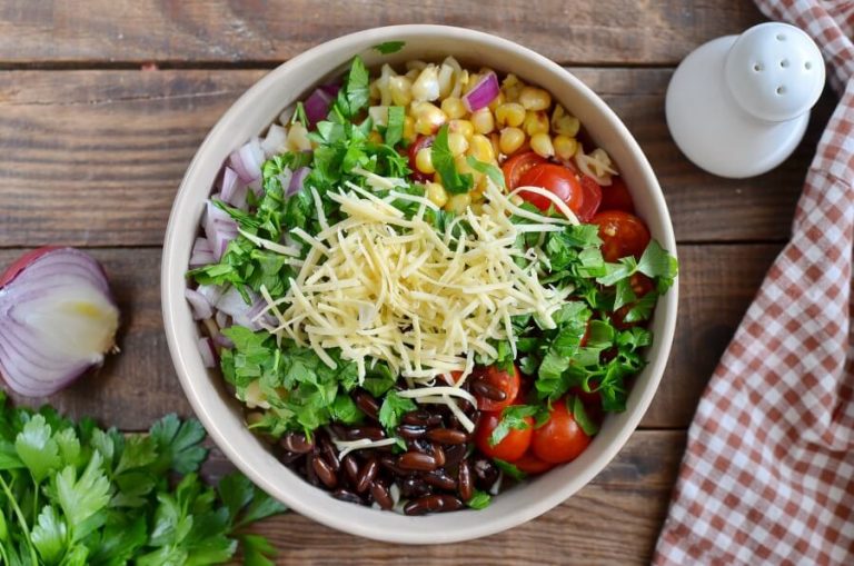 Step 4 - Mexican Pasta Salad with Creamy Avocado Dressing