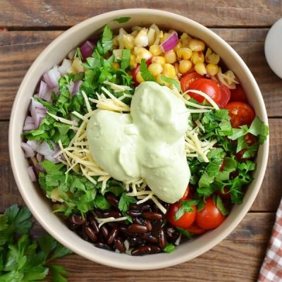 Mexican Pasta Salad with Creamy Avocado Dressing recipe - step 5