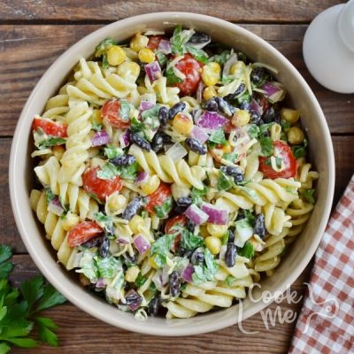 Mexican Pasta Salad with Creamy Avocado Dressing Recipe  Recipes