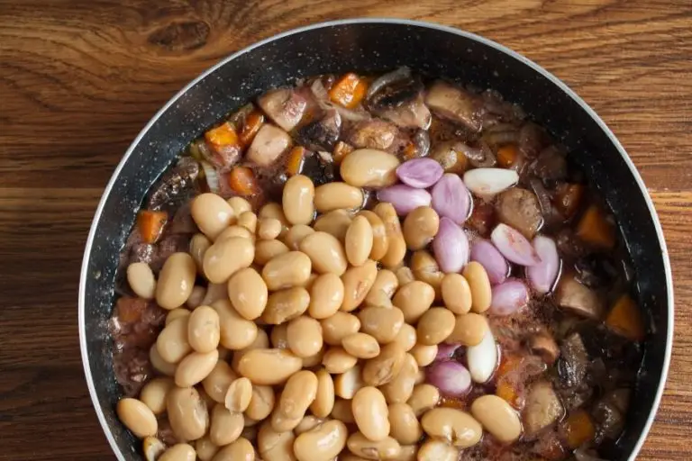 Step 6 - Mushroom Bean Bourguignon