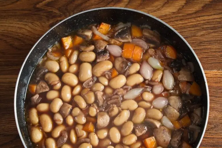 Step 6 - Mushroom Bean Bourguignon