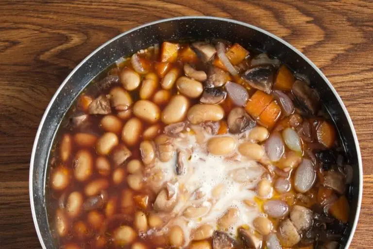 Step 7 - Mushroom Bean Bourguignon