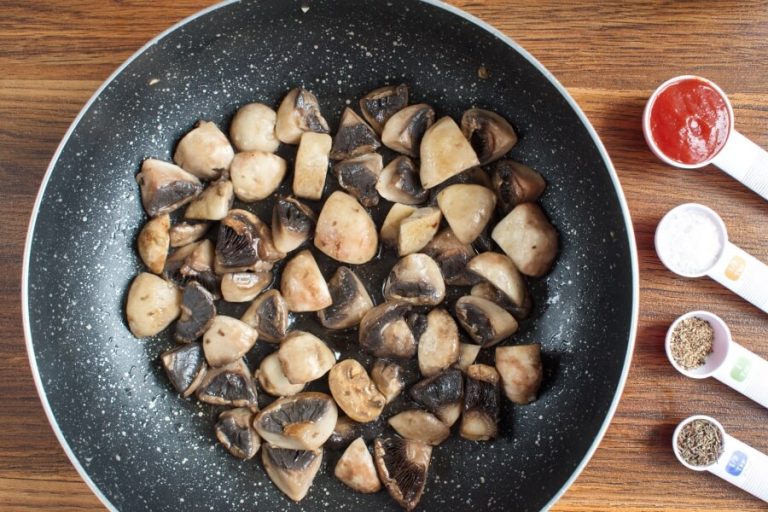 Step 3 - Mushroom Bean Bourguignon
