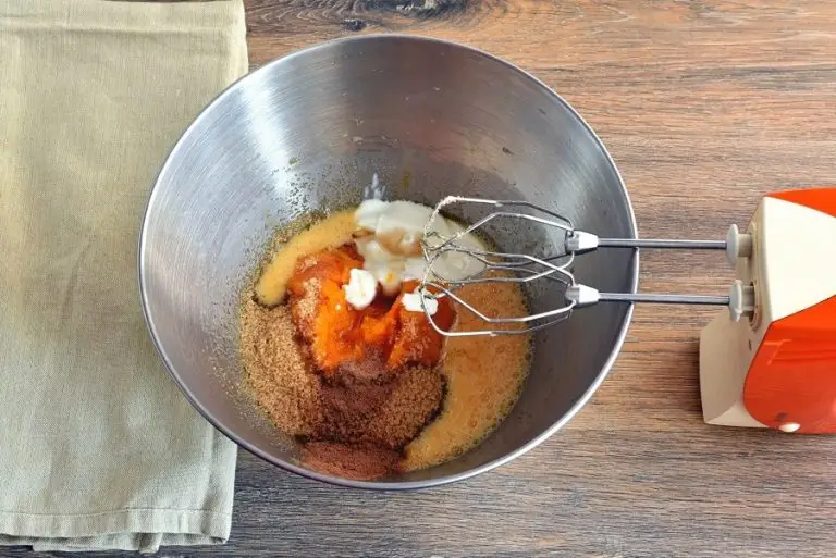 Step 3 - One Bowl Greek Yogurt Pumpkin Bread