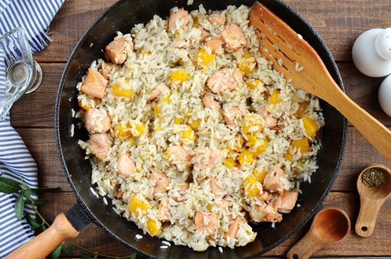 Step 9 - One Pot Chicken and Pumpkin Rice