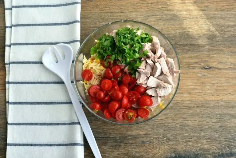 Step 2 - Orzo Chicken Salad with Avocado-Lime Dressing