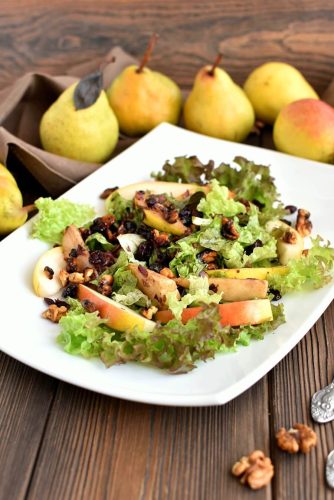 Pear Balsamic Salad