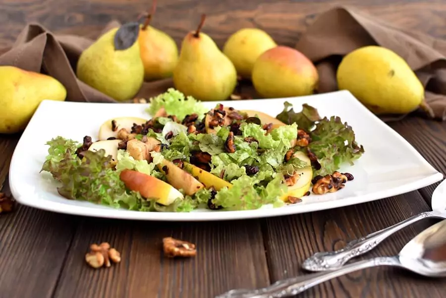 Pear Balsamic Salad