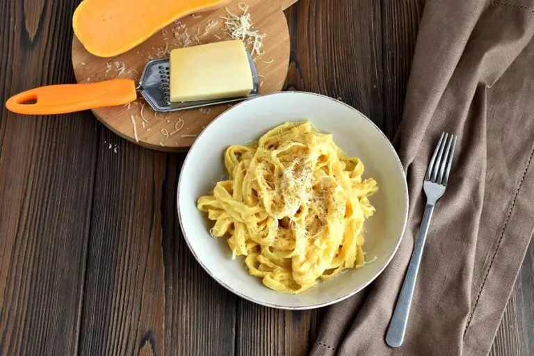 Step 8 - Pumpkin Alfredo Pasta