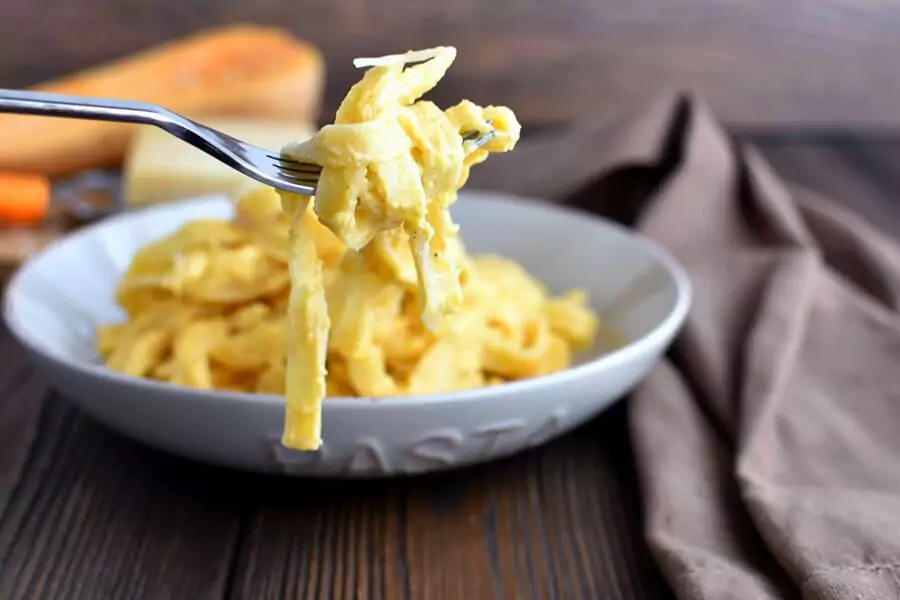 Pumpkin Alfredo Pasta