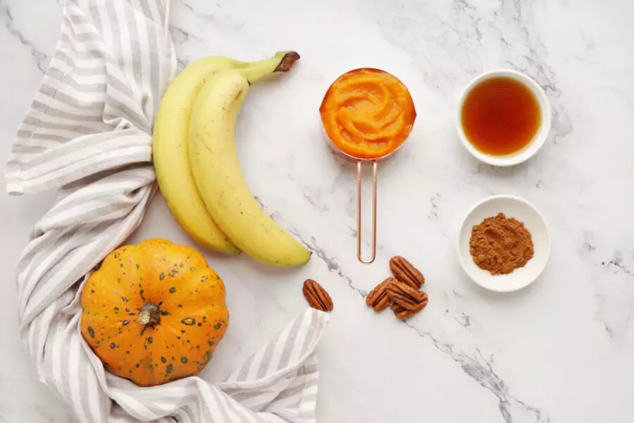 Ingredients for Vegan Pumpkin Pie Ice Cream